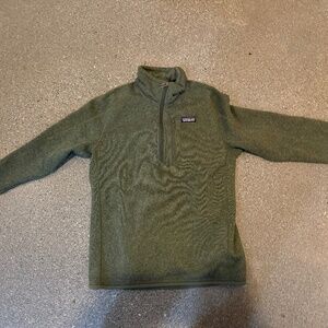 Patagonia Green Mens Quarter Zip